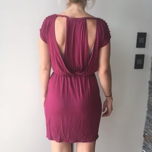 Maroon Buffalo dress